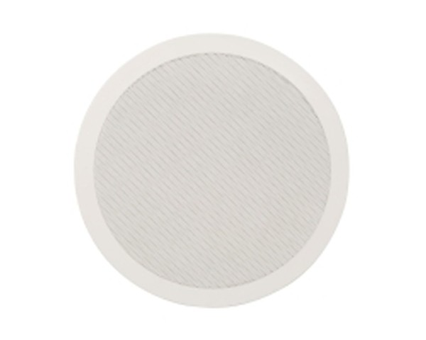 Adastra CC8V 8 Inch Ceiling Speaker, 60W @ 8 Ohms or 100V Line - White