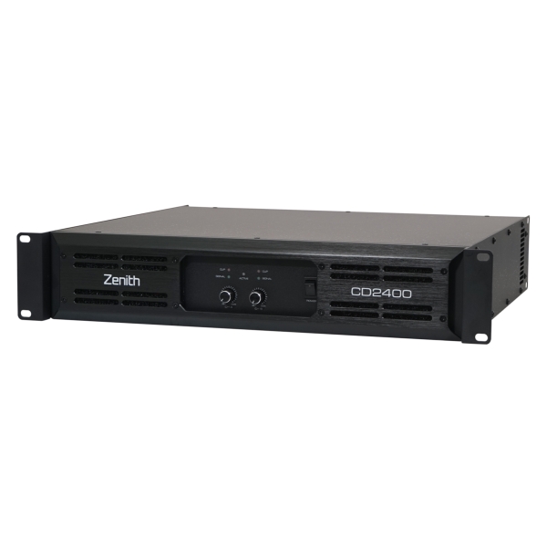 Zenith CD 2400 Power Amplifier, 2x 700W @ 4 Ohms