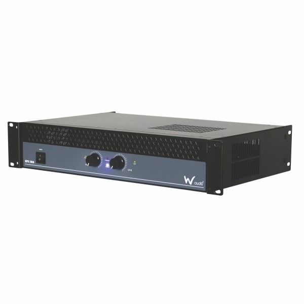 W Audio EPX 500 Power Amplifier, 2x 250W @ 4 Ohms