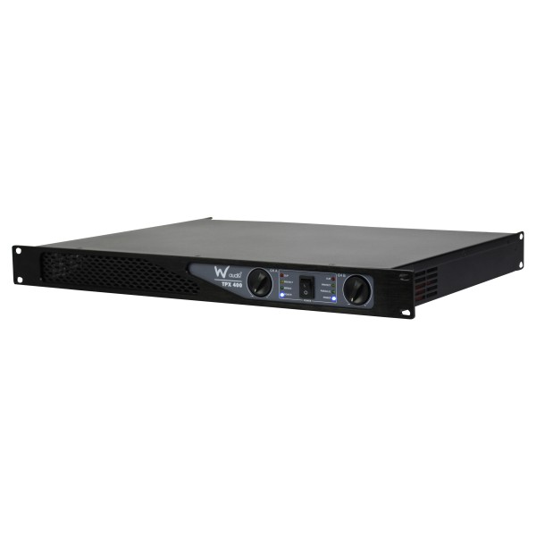 W Audio TPX 400 Power Amplifier, 2x 200W @ 4 Ohms