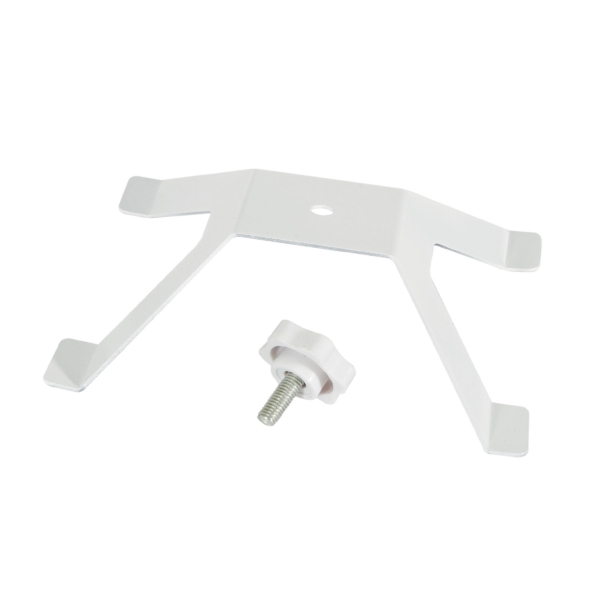 Equinox Batten Floor Standing Bracket - White