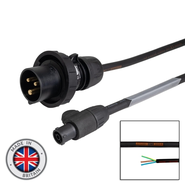 elumen8 16A IP67 Male to PowerTwist TR1, 1m - IP65