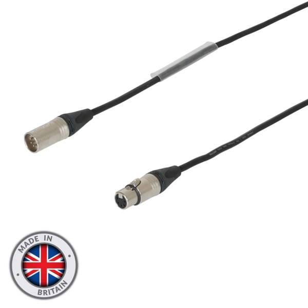 elumen8 30m 5-Pin Neutrik Male - Female XLR TOUR DMX1PRB DMX Cable