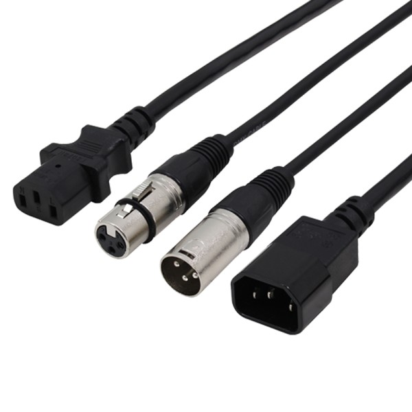 DMX and IEC Extension Cable 10M
