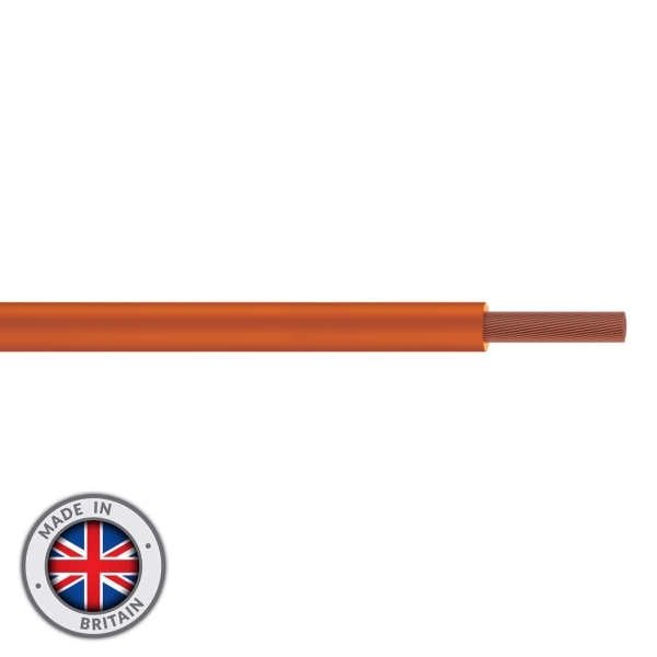 elumen8 Tri-Rated 2.5mm Switchgear Cable, Orange - 100M