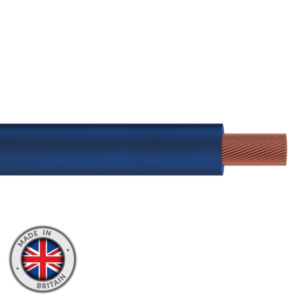 elumen8 Tri-Rated 25mm Switchgear Cable, Blue - 100M