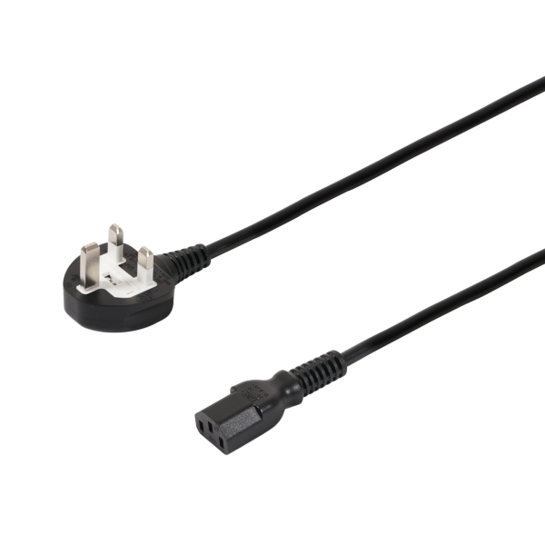 LEDJ 1.5m 13A - IEC Cable (5A Fuse)