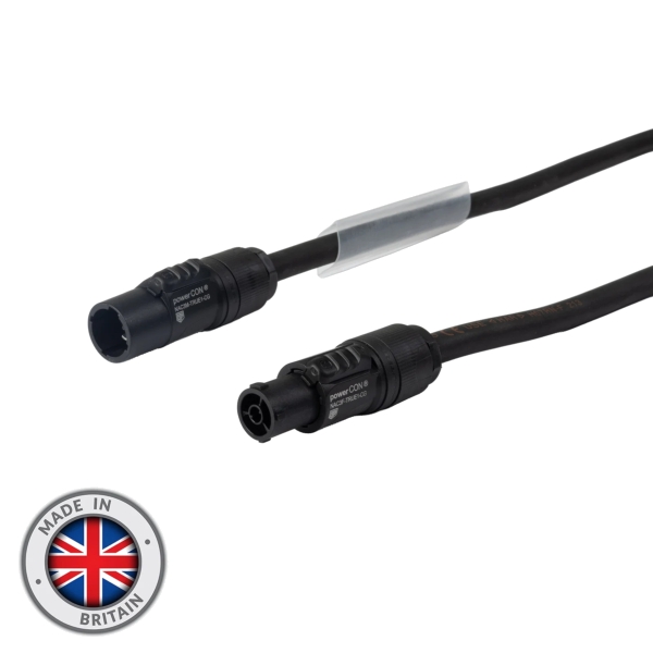 elumen8 20m Neutrik PowerCON TRUE1-TOP-CG Cable - 2.5mm H07RN-F