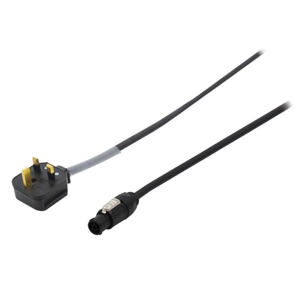 Neutrik 1m 13A Plug to Neutrik PowerCON TRUE1 Cable