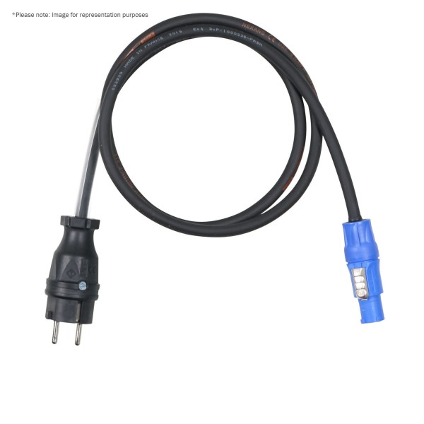 LEDJ 5m PCE Schuko - Neutrik PowerCON Cable - 1.5mm H07RN-F