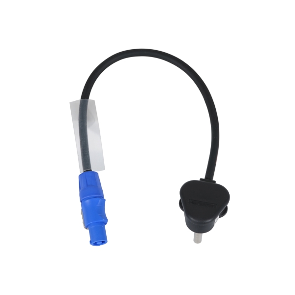 LEDJ 0.35m 1.5mm 15A Male - PowerCON Adaptor Cable