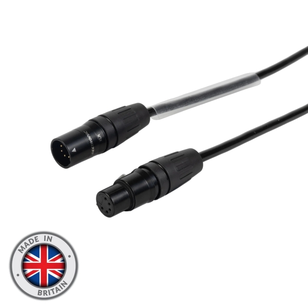 elumen8 5-Pin Seetronic H Series Male - Female XLR eLumen8 DMX TPU Cable - 50m