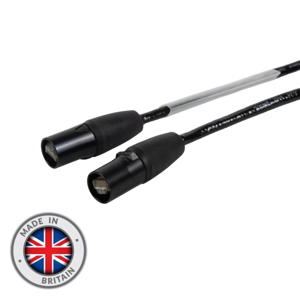 elumen8 CAT6A EtherCON TUP Cable, NE8MXR-B-TOP - 15m