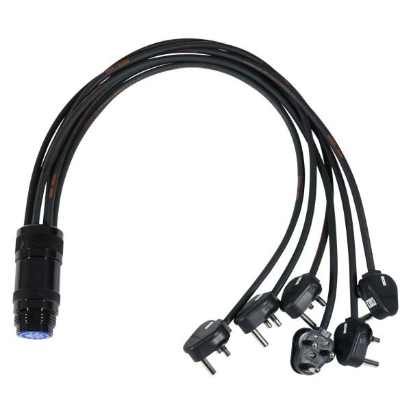 elumen8 15A Male - Socapex 19-Pin Female 1.5mm Fan-In Cable