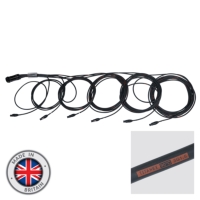 elumen8 Socapex 19-Pin Male to PowerCON True1 1.5mm 2m Staggered Fan-Out Cable