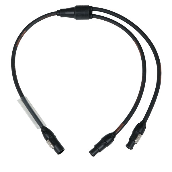 elumen8 Moulded Y Split - 2.5mm PowerCON TRUE1 Connectors