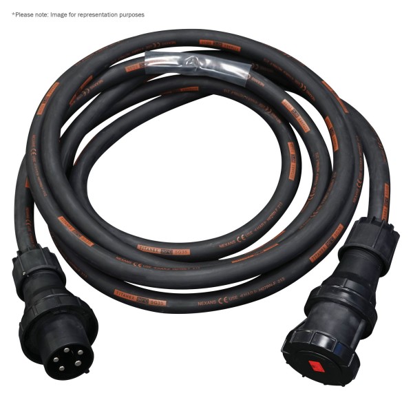 PCE 3m 125A Male - 125A Female 3PH 35mm 5C Cable