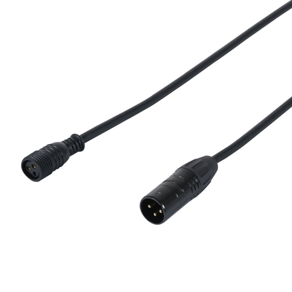 Seetronic 0.5m DMX Seetronic IP XLR 3-Pin Male - Exterior IP Female Cable