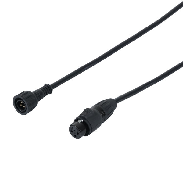 Seetronic 0.5m DMX Exterior IP Male - Seetronic IP XLR 3-Pin Female Cable