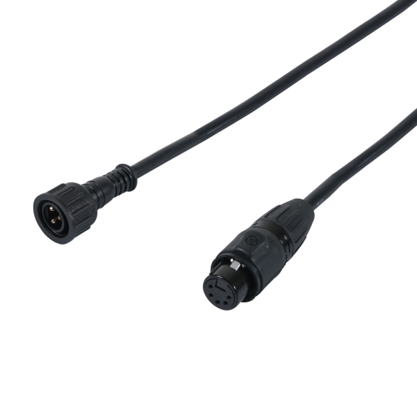 Seetronic 0.5m DMX Exterior IP Male - Seetronic IP XLR 5-Pin Female Cable
