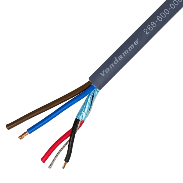 Van Damme Smart Control Signal/DC Power, 100m Reel (268-600-100)