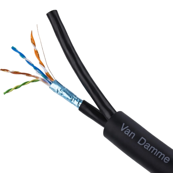 Van Damme TourCat 2 x Cat 6A Solid F/UTP Multicore - 50M