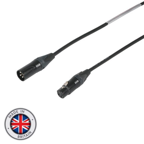 elumen8 100m 3-Pin Neutrik Male XLR - 3-Pin Female XLR DMX Cable