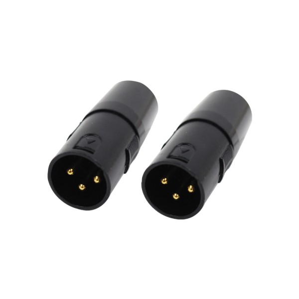 LEDJ DMX Temination Plug 3 Pin (Pack of 2)