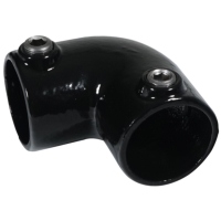 elumen8 2-Way 90 Degree Elbow Key Clamp - Black