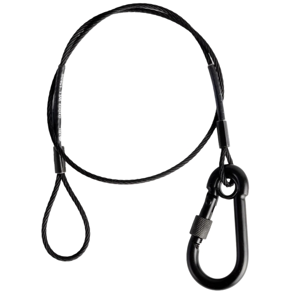 elumen8 75cm Long Black Safety Bond, 15kg
