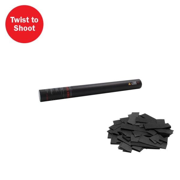 Confetti-Maker Handheld Confetti Cannon 50cm Black