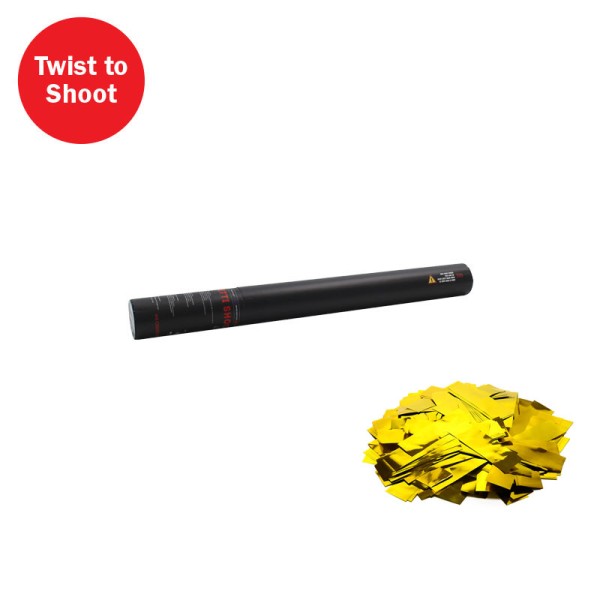 Confetti-Maker Handheld Confetti Cannon 50cm Gold