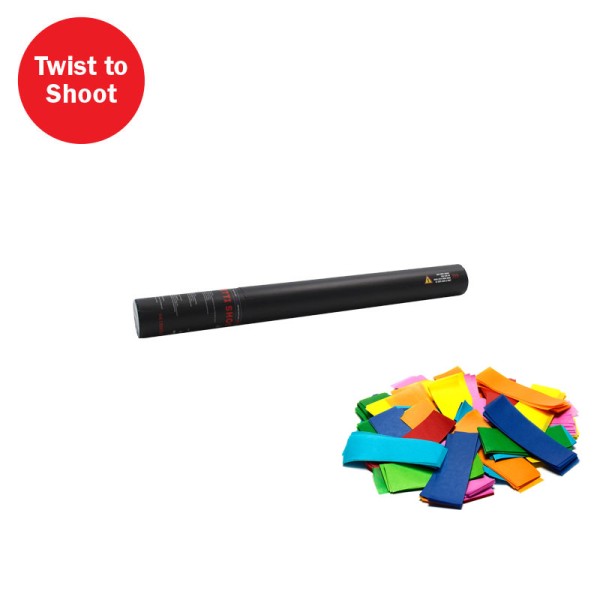 Confetti-Maker Handheld Confetti Cannon 50cm Multicoloured