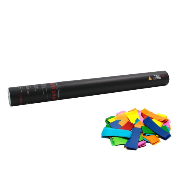 Confetti-Maker Handheld Confetti Cannon 80cm Multicoloured