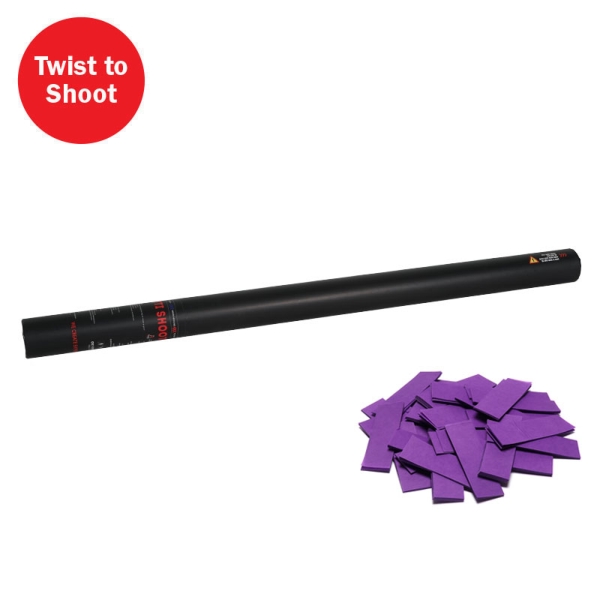 Confetti-Maker Handheld Confetti Cannon 80cm Purple