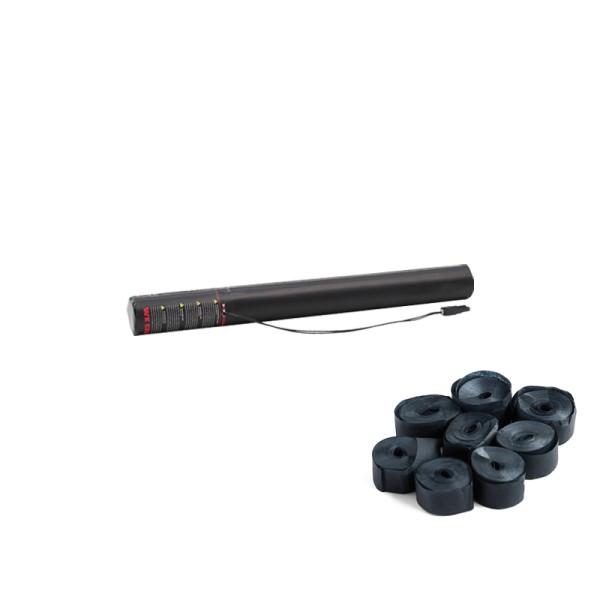 Confetti-Maker Electric Streamer Cannon 50cm Black