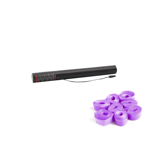 Confetti-Maker Electric Streamer Cannon 50cm Purple
