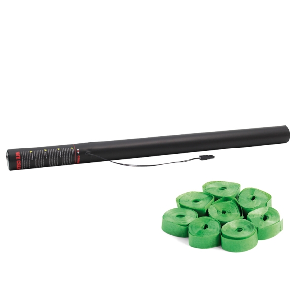 Confetti-Maker Electric Streamer Cannon 80cm Dark Green