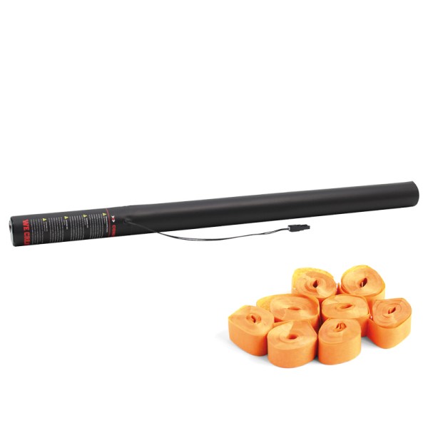 Confetti-Maker Electric Streamer Cannon 80cm Orange