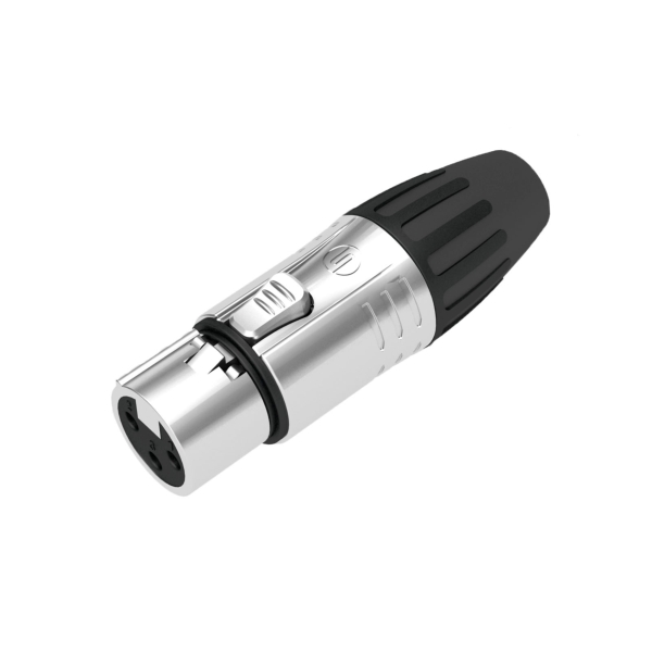 Seetronic 3-Pin Female XLR - Silver (SCMF3)