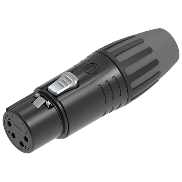 Seetronic SCMF4-B 4-Pin XLR Female Cable Connector