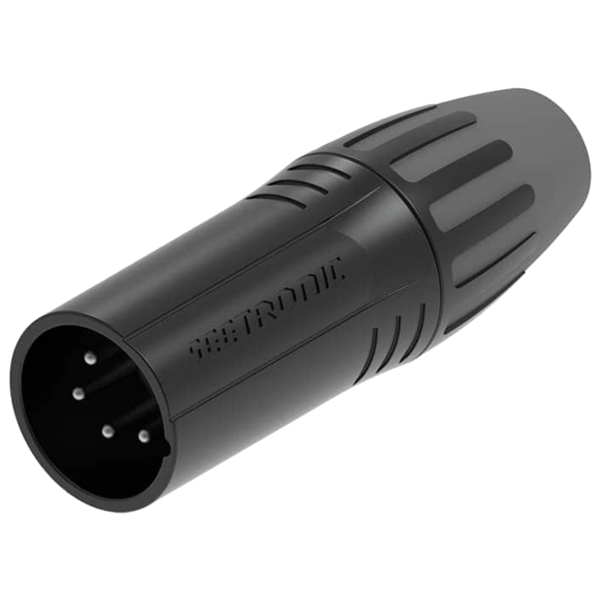 Seetronic SCMM4-B 4-Pin XLR Male Cable Connector