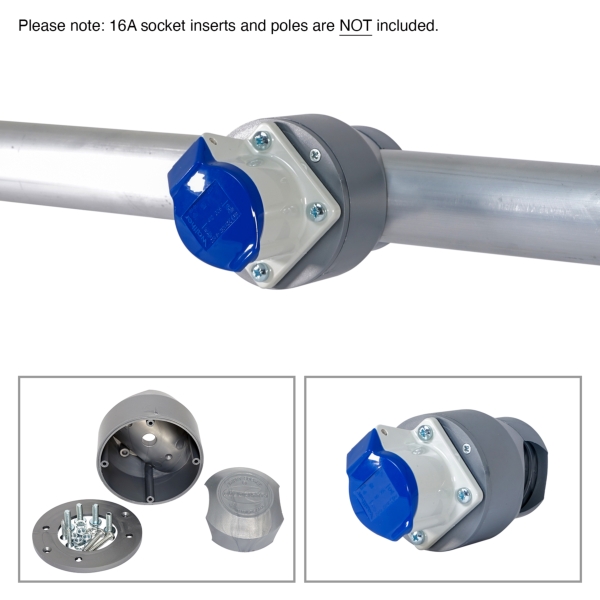 Robolights Grey Smart Socket Set for 16A (SSS/16A/G)