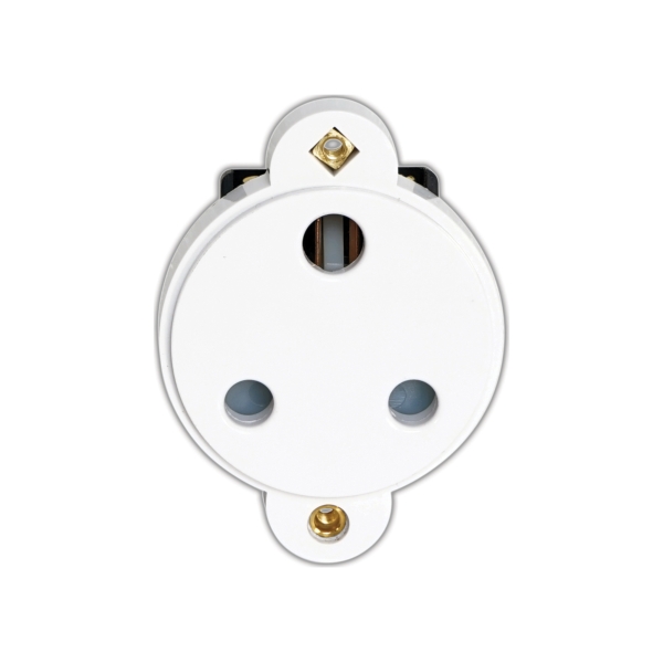 Robolights 15A Socket Insert, White (15APS/W)