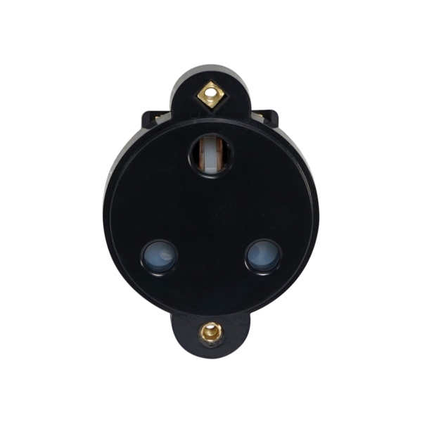 Robolights 15A Socket Insert, Black (15APS/W)