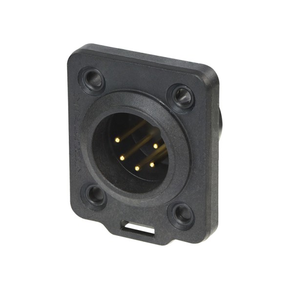 Neutrik NC5MDX-TOP 5-Pin XLR Male Chassis Socket, IP65