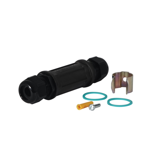 Hylec TTK25BKSD Inline TeeTube Connector 5-Pole 8-17mm