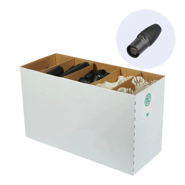 Neutrik NE8MXR-B-TOP EtherCON Cable Connector (Pack of 100)