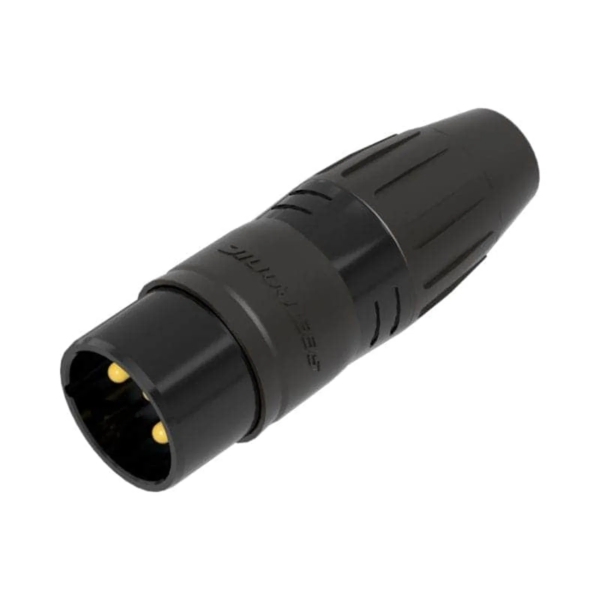 Seetronic SCWM3-B-67 3-Pin Male XLR, IP67 - Black