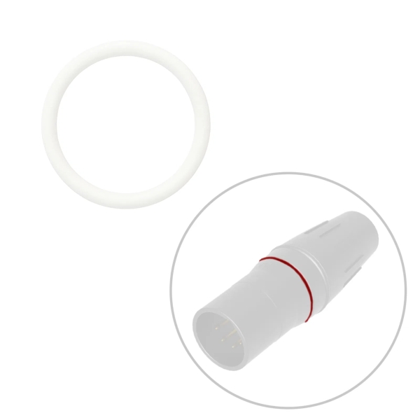 Seetronic SCH-RING-WH H-Series XLR Colour Coding Ring - White (Pack of 50)
